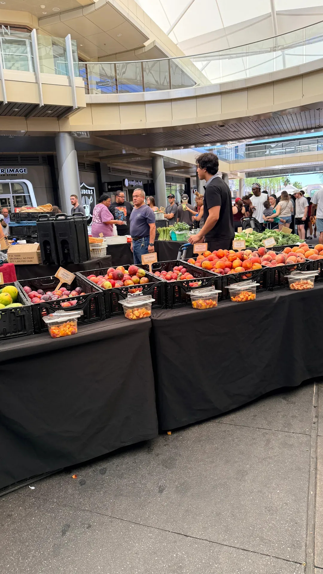 Fresh produce at the Downtown Summerlin Farmers Market