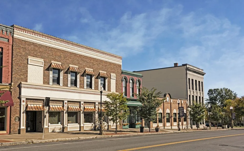 Downtown Knightdale, NC streetscape