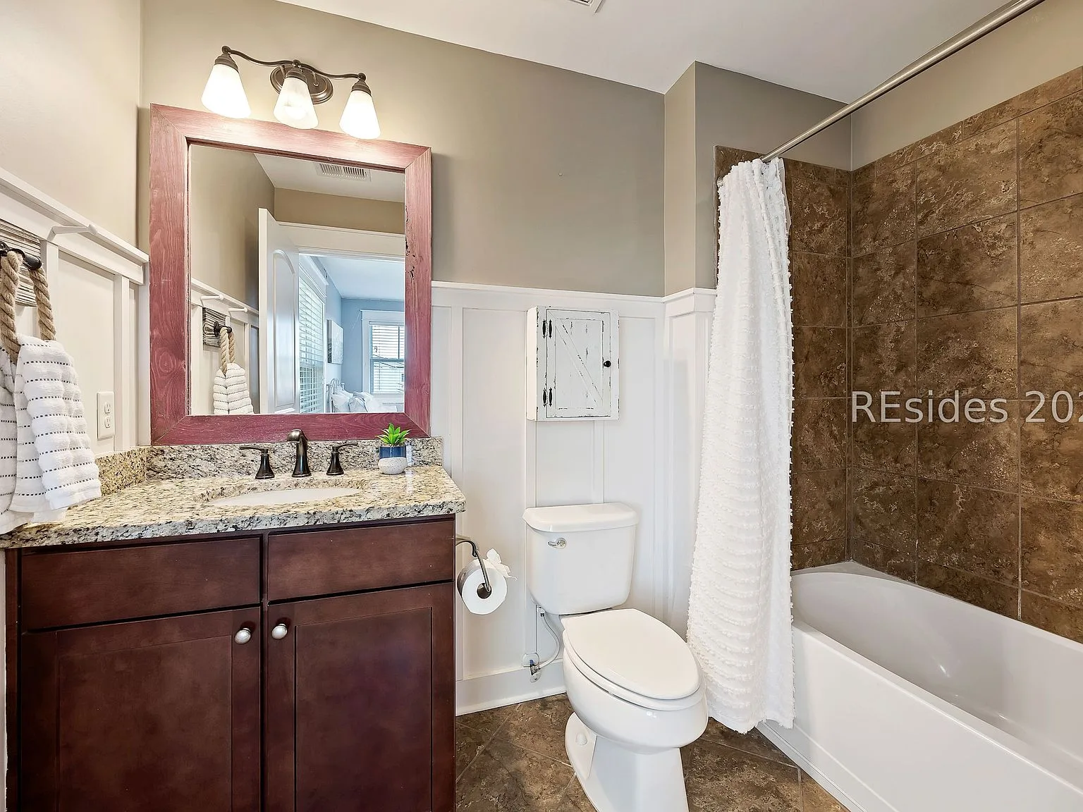 Guest Bathroom Vanity at 32 Hackney Pony Lane, Hilton Head Island SC