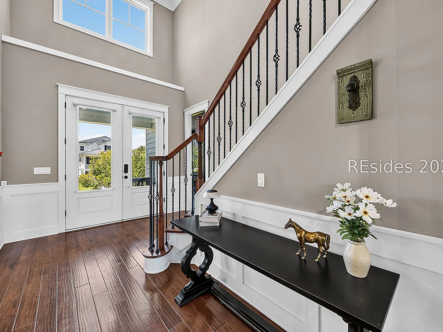 Grand Entryway Foyer at 32 Hackney Pony Lane, Hilton Head Island SC
