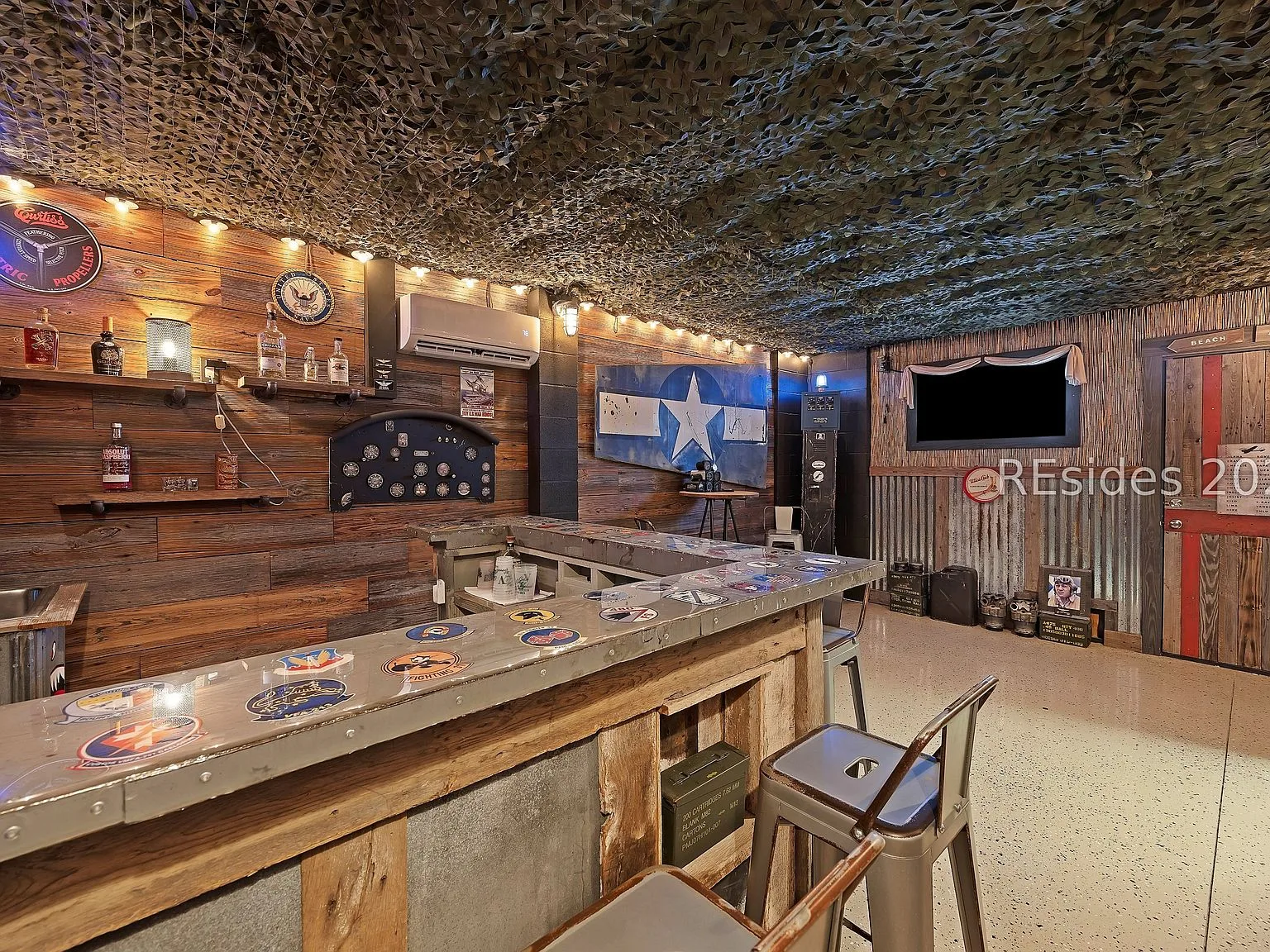 Little Big Bamboo Bar Details at 32 Hackney Pony Lane, Hilton Head Island SC