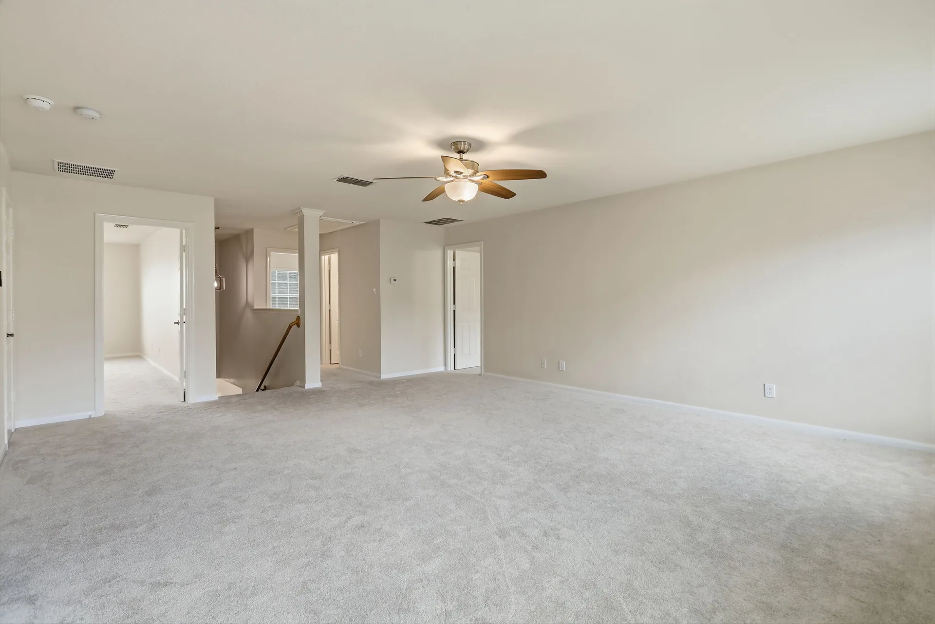 Upstairs game room
