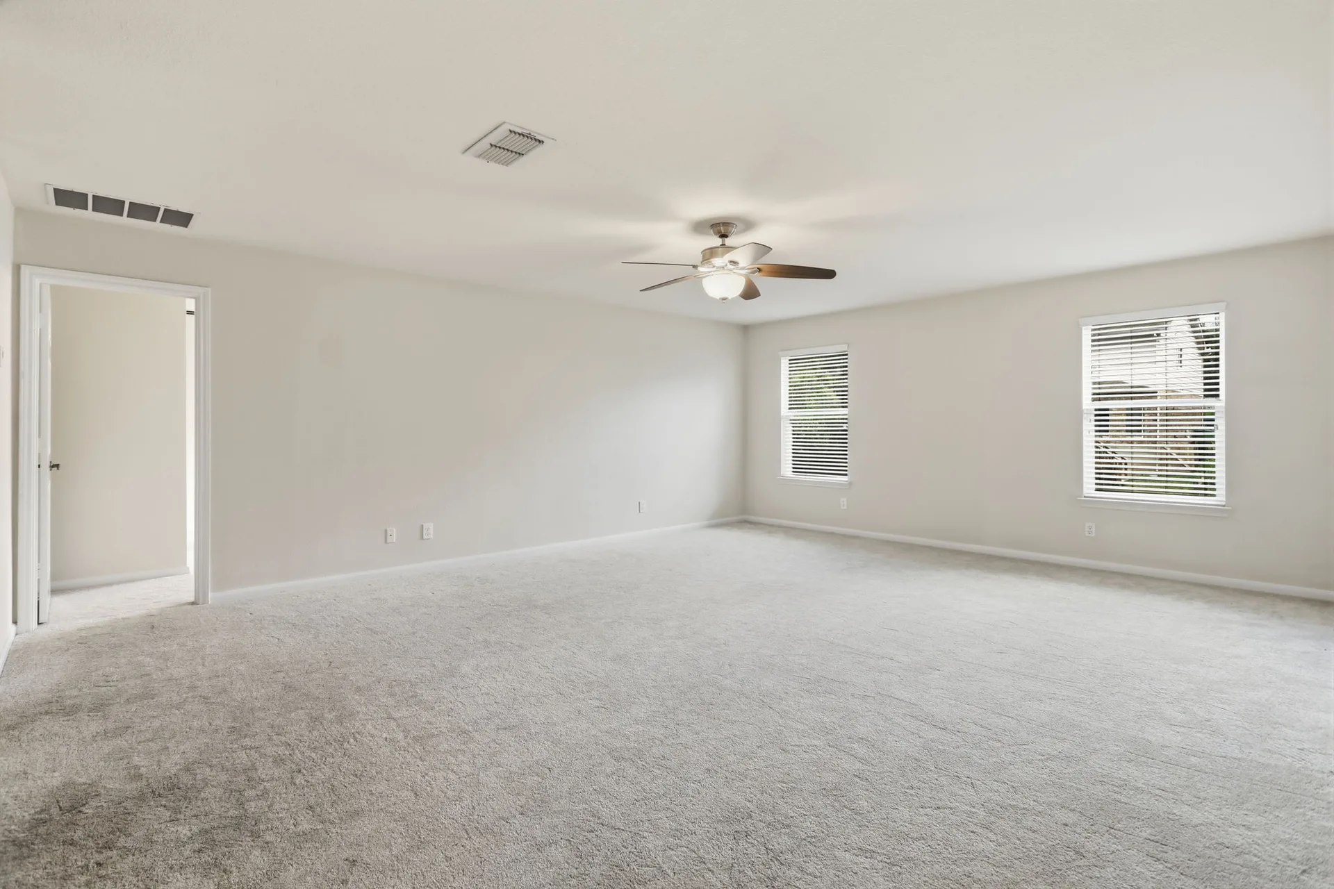 Bedroom with natural light