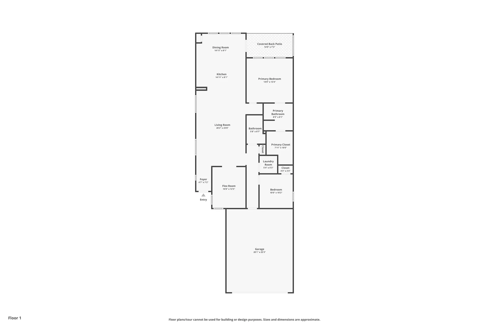 Floor plan layout for 12827 Sand Holly showing an open living and dining area, kitchen, study, and two bedroom suites