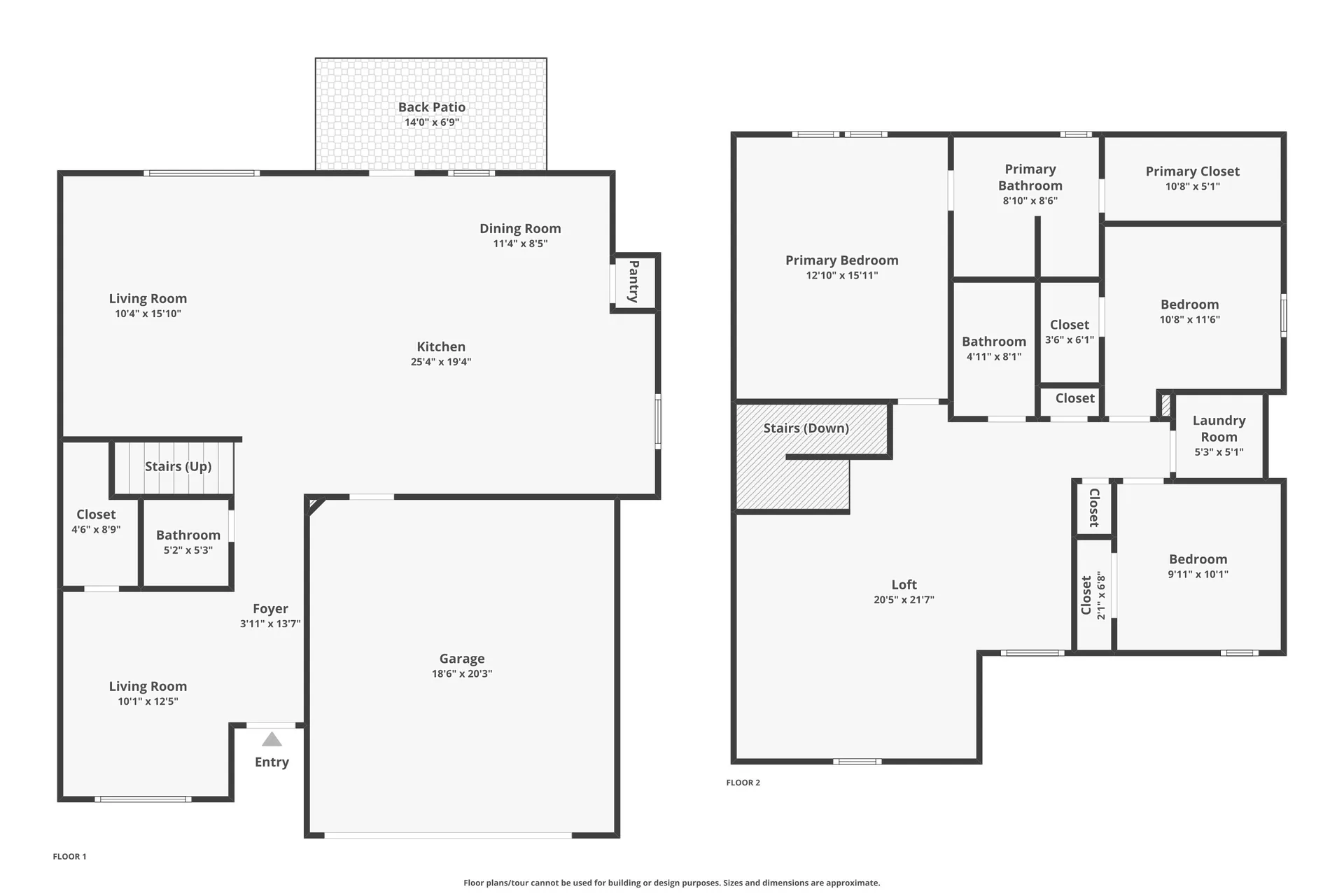 Combined floor plan layout of 12114 Wagon Cyn