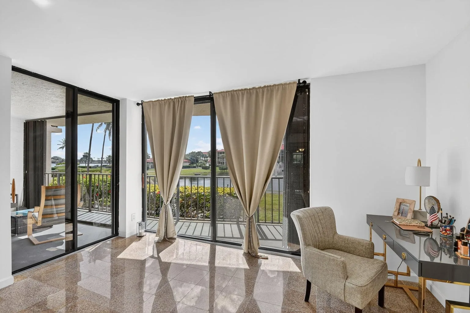Bedroom or office space at 7030 Half Moon Circle #117, Hypoluxo