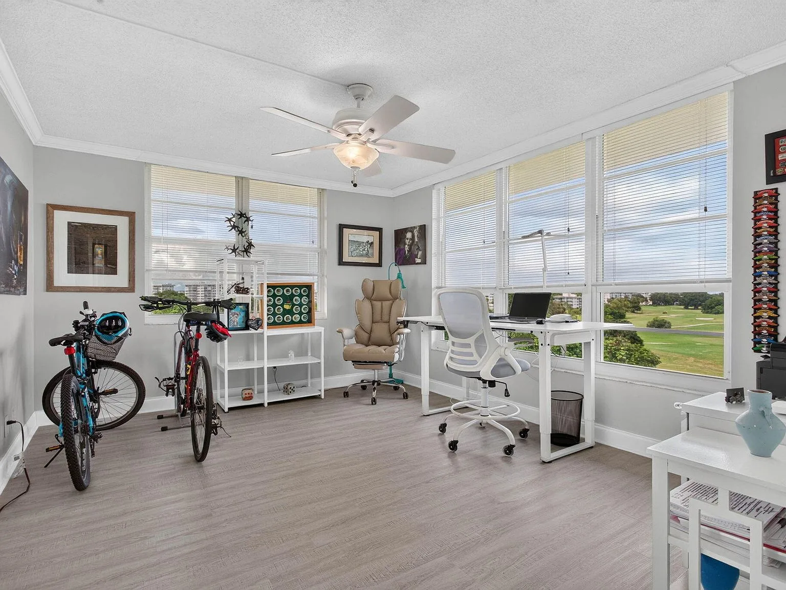 Bedroom, Flex / home office at 2901 S Palm Aire Drive #610