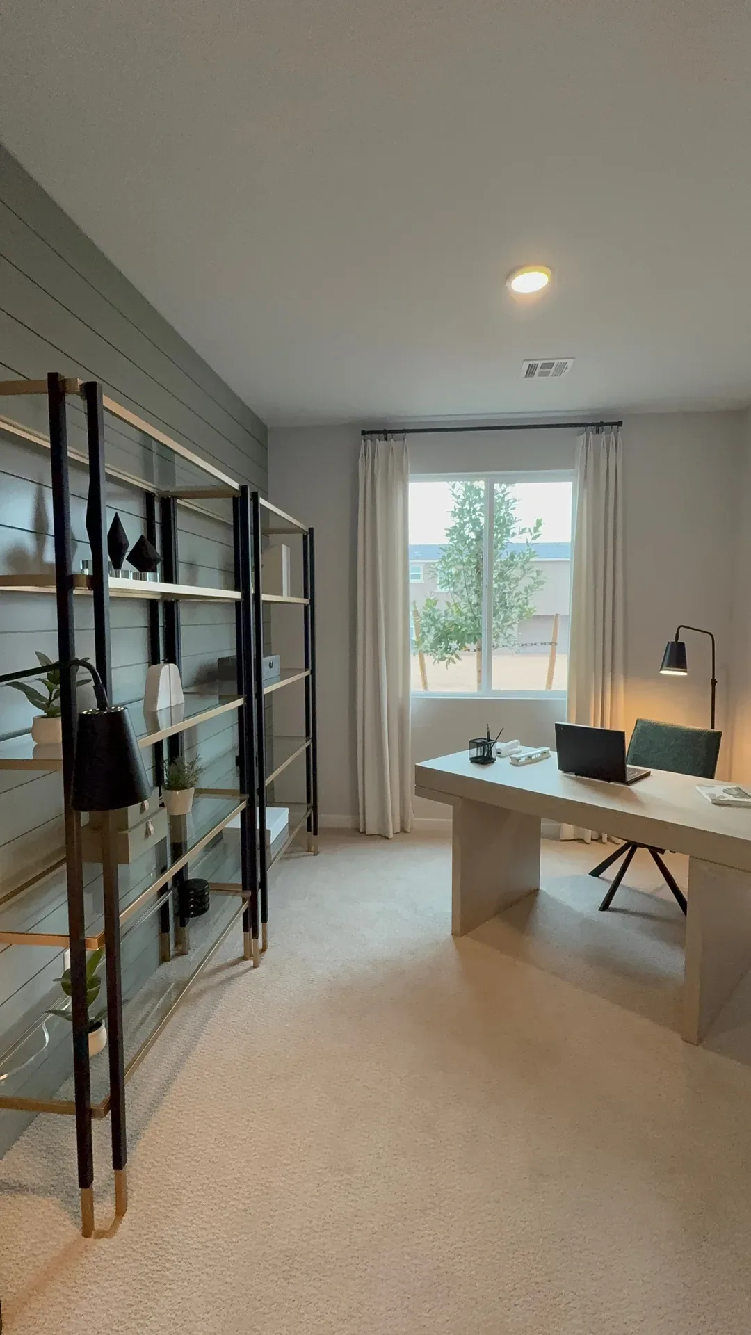 Quiet home office study in a Las Vegas Valley home
