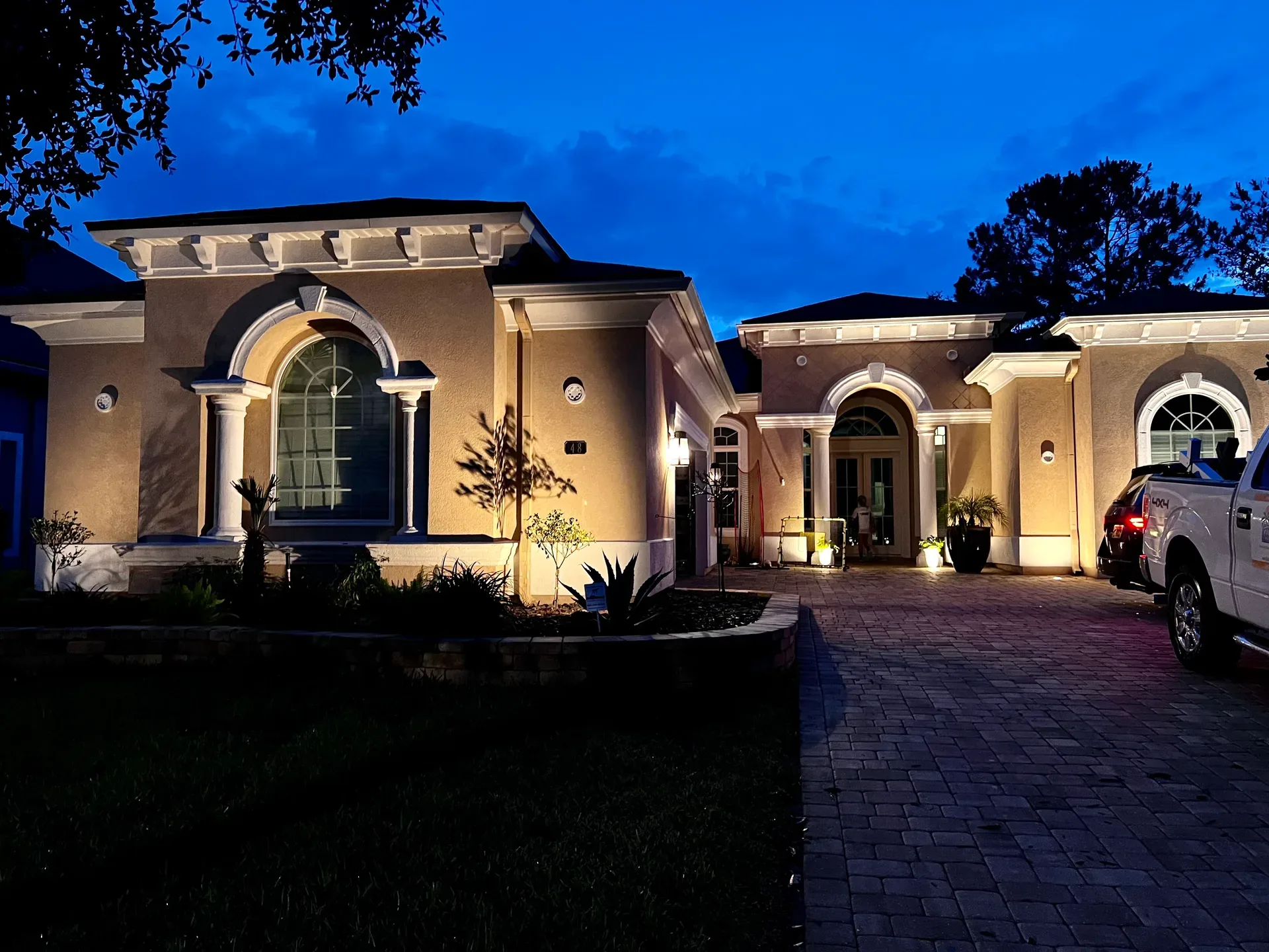 Another view of the original home that stood at 48 Marco Island Way