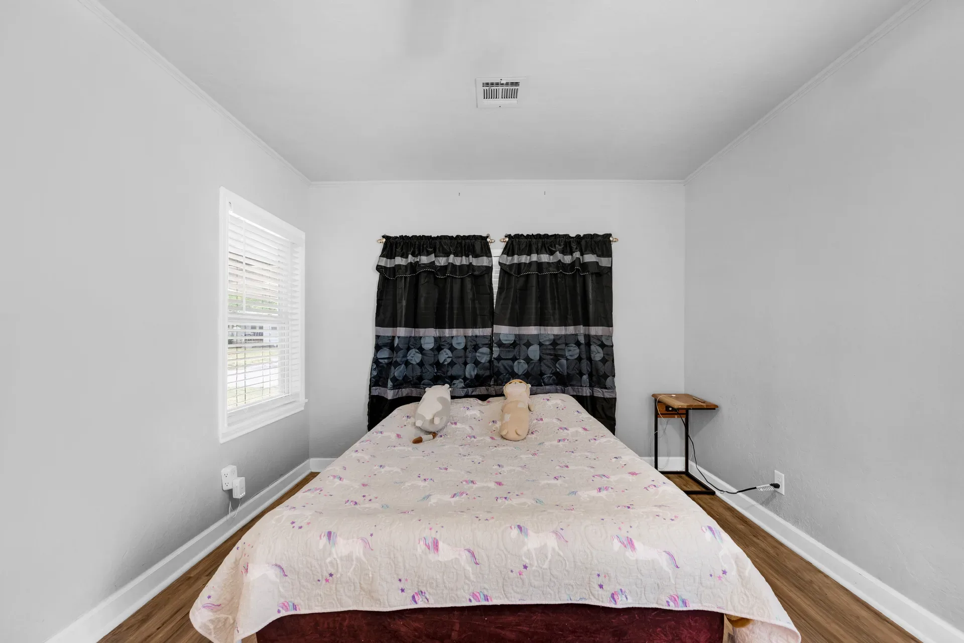 A secondary bedroom ready to make your own