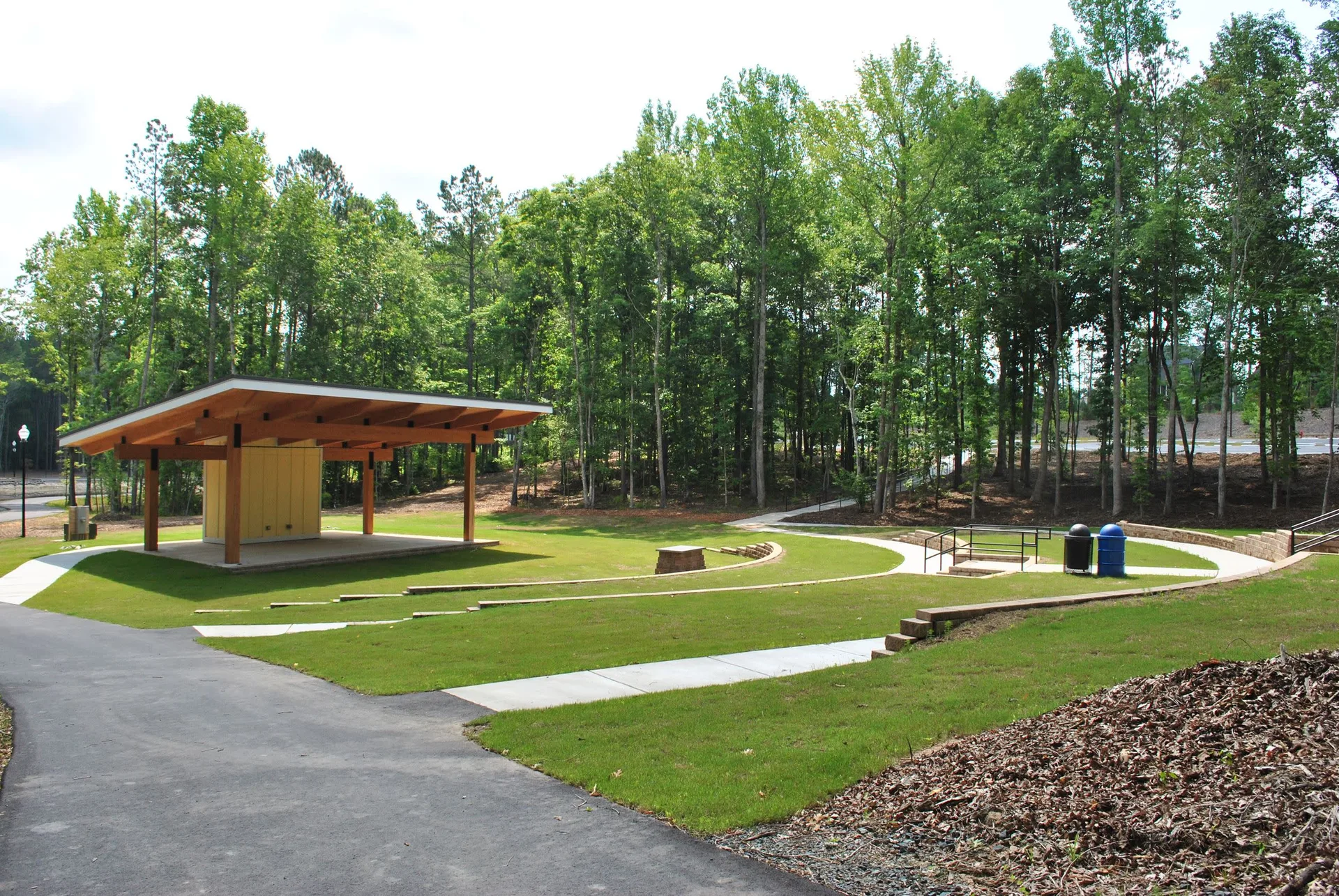 Park pavilion near Bella Casa, Apex NC