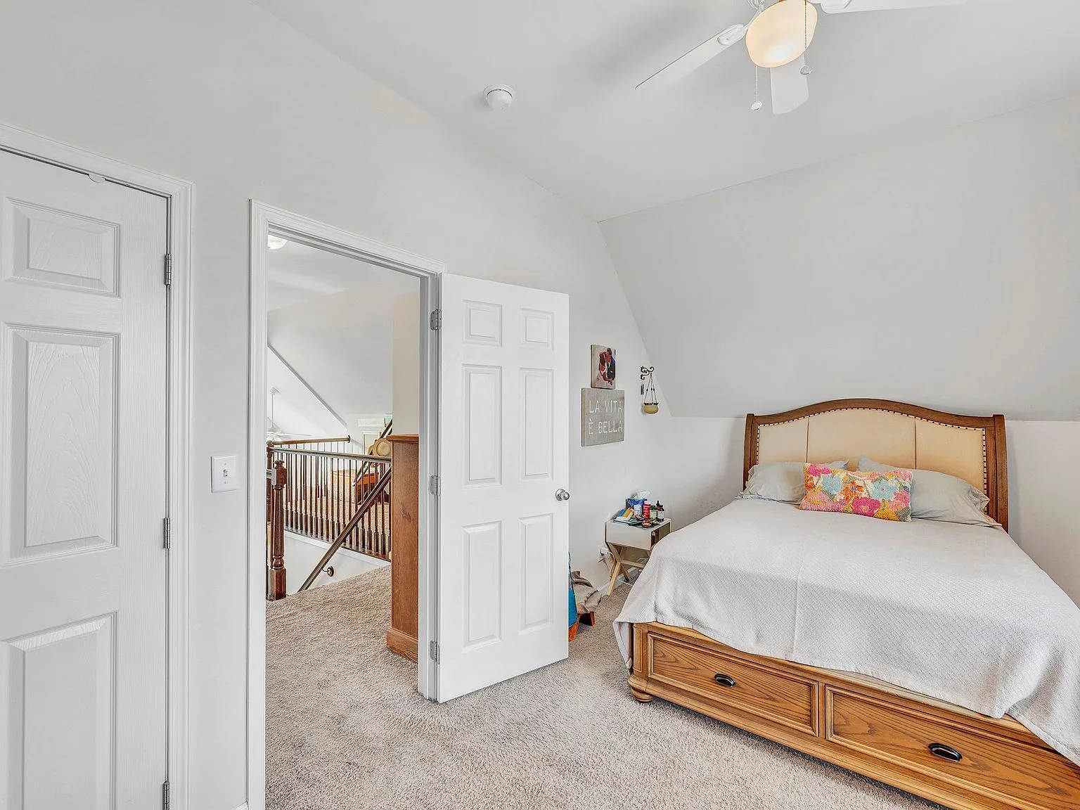 Bedroom on the upper level