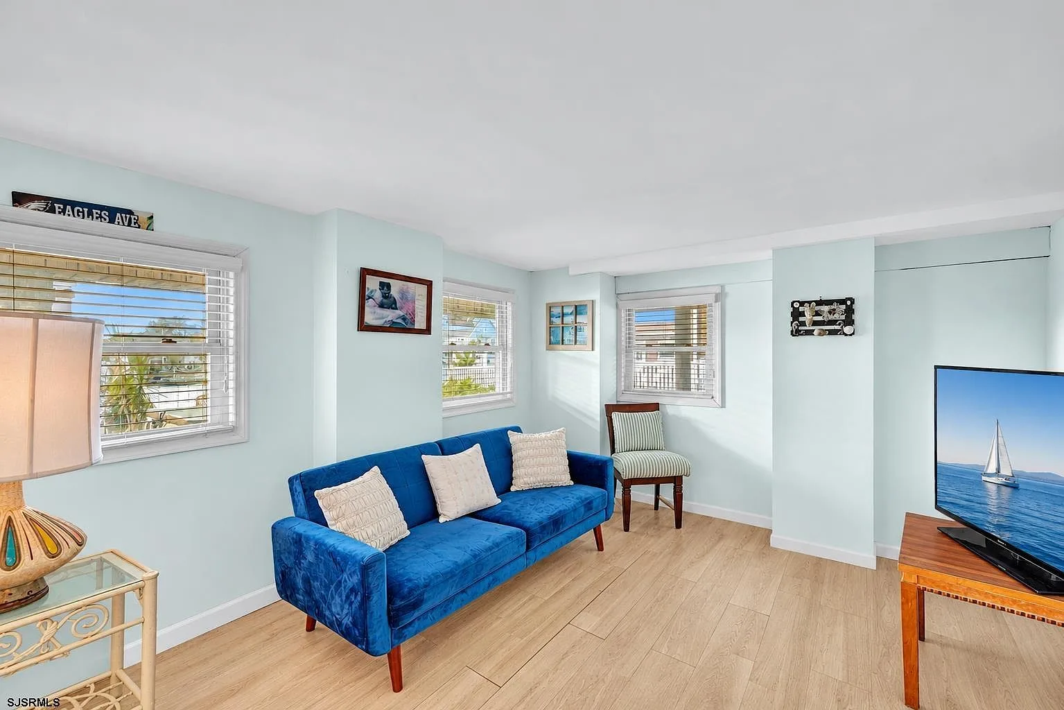 Lower-level living room
