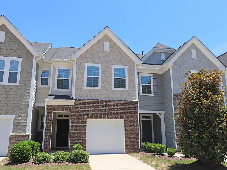 Sweetwater townhome exterior, Apex NC