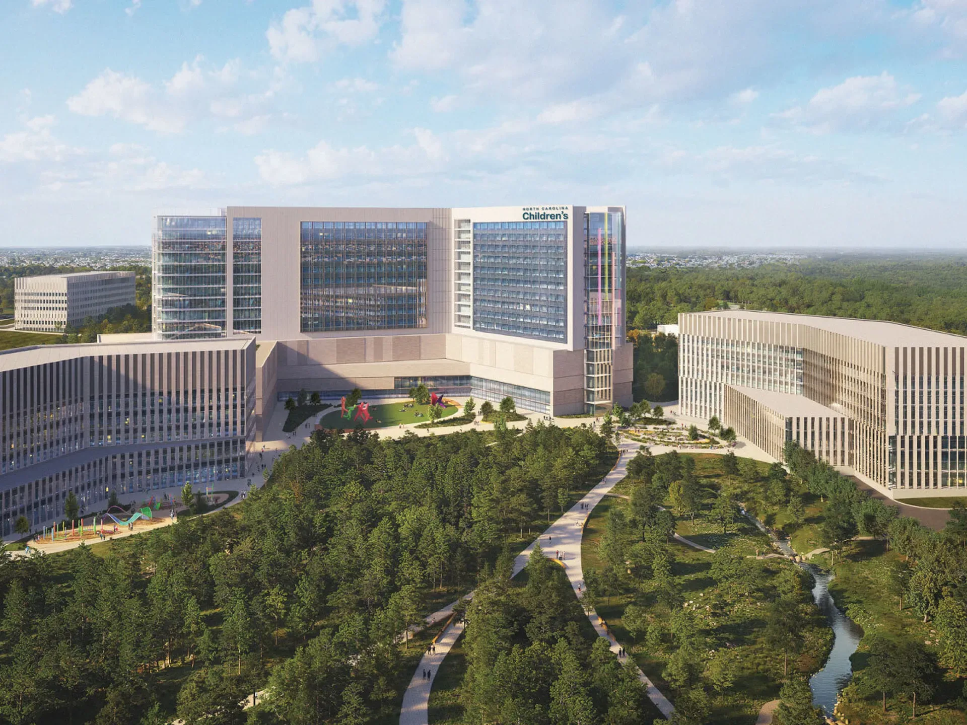 UNC Children's Hospital near Salem Village, Apex NC