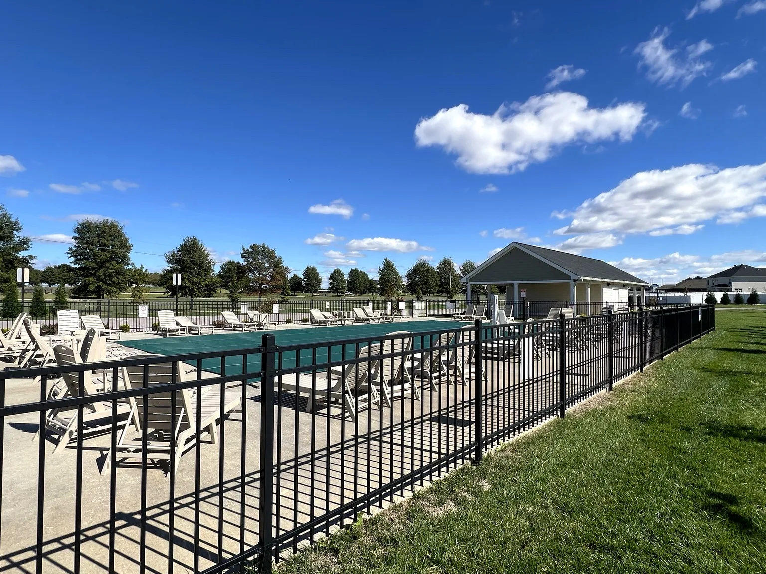 Community pool at Griffith at South Park Commons