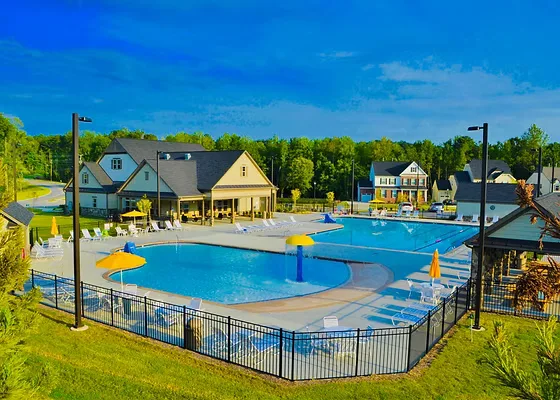 Salem Village pool in Apex NC