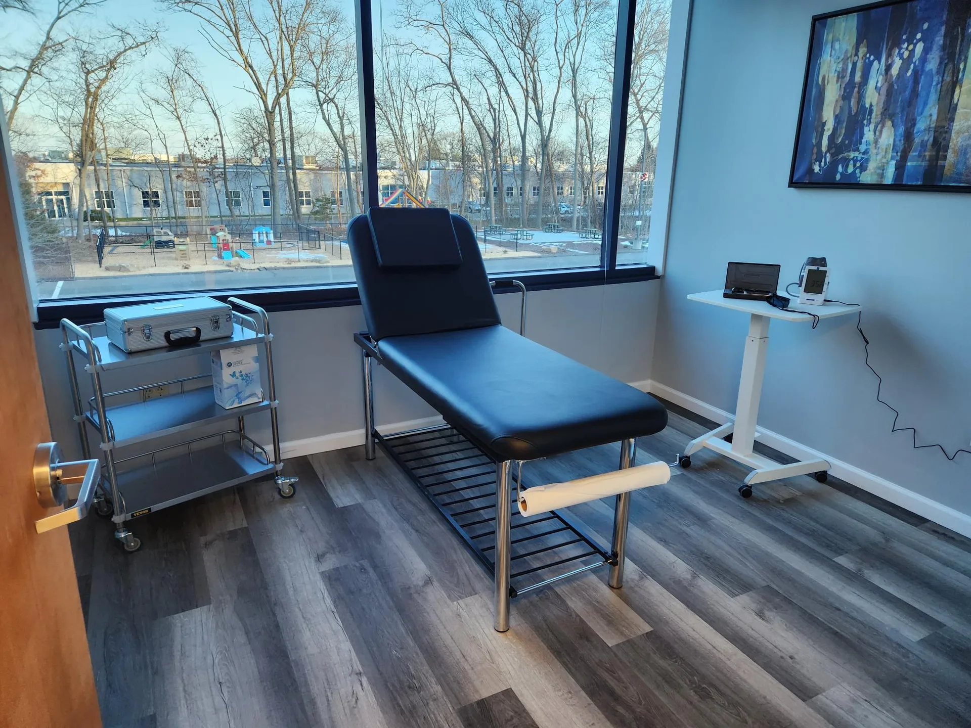 A treatment room at APRM Solutions used for medical weight management visits