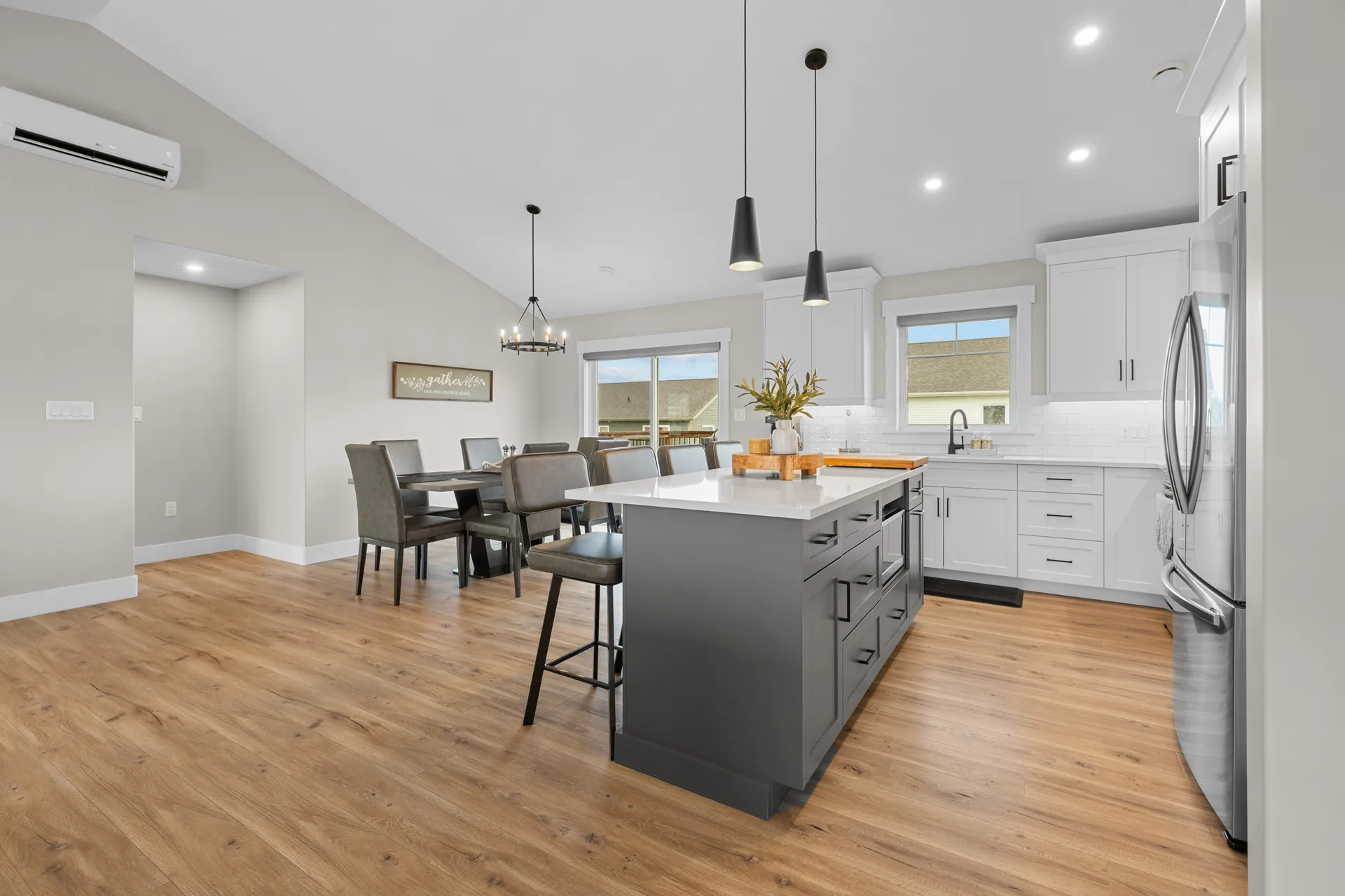 Kitchen and dining