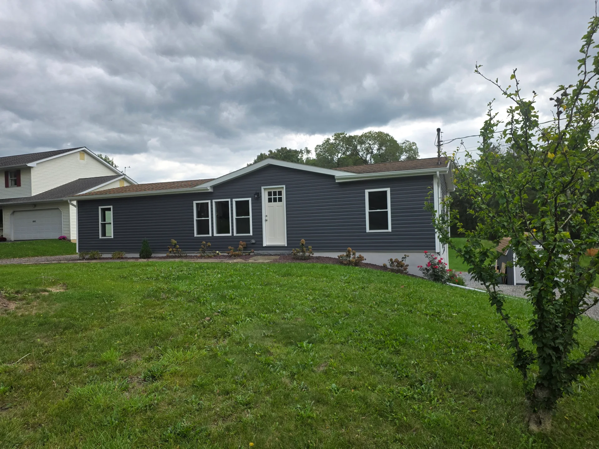 4847 Timberline Rd, Lehigh Township PA 18088, ranch-style home exterior listed by Tim Tepes