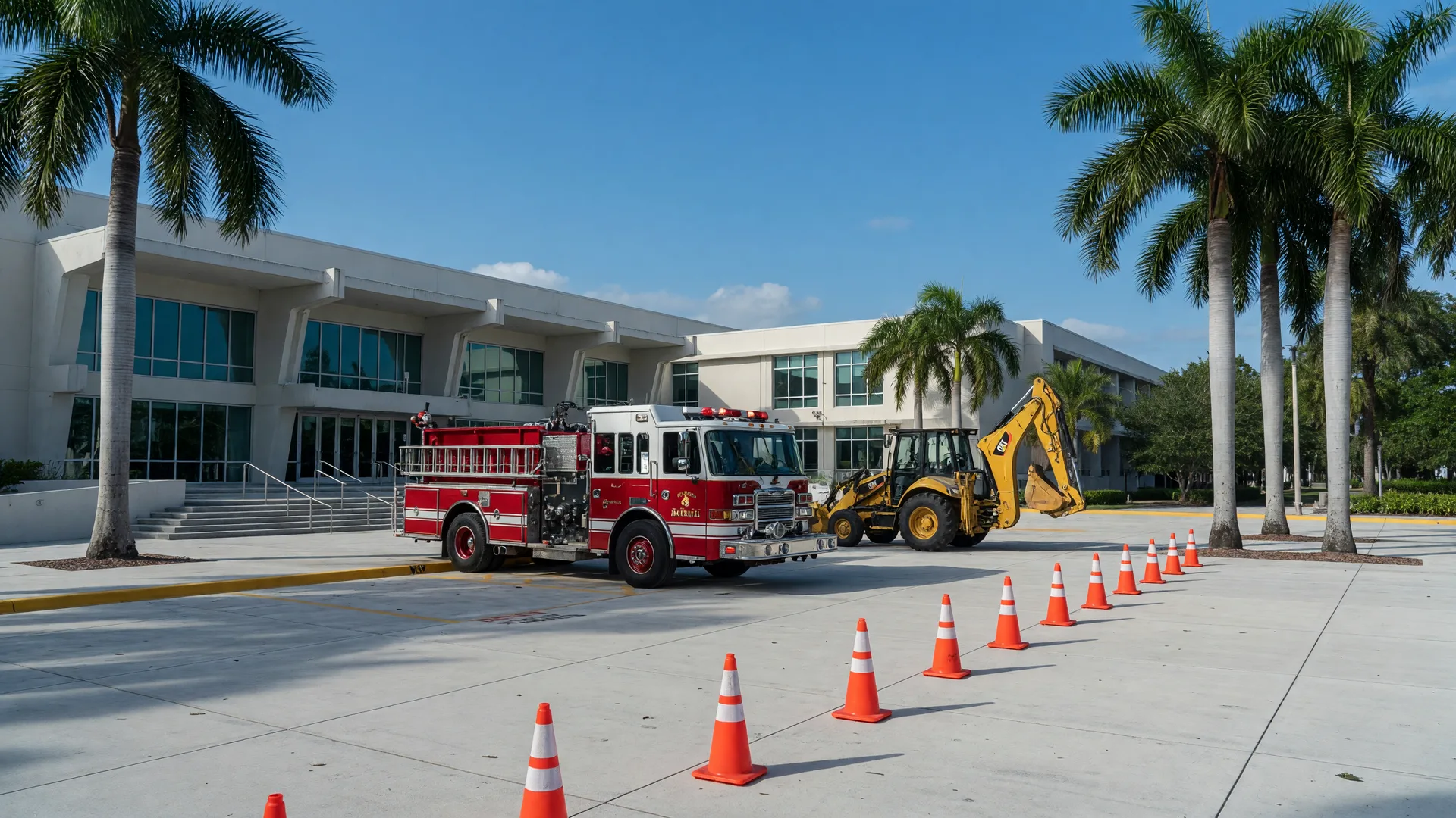 Header image for "Touch-a-Truck Parks the Big Rigs at Charles F. Dodge City Center"