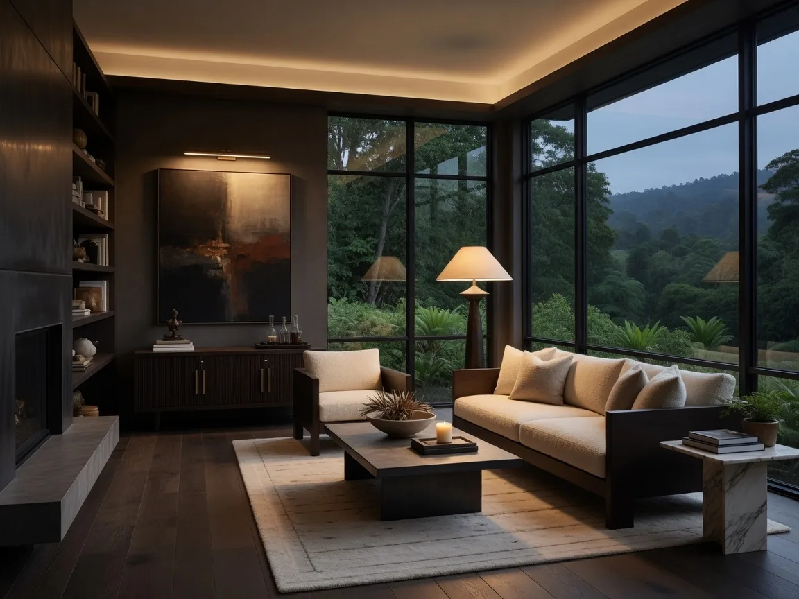 Modern luxury interior representing the quality of homes Paul helps clients buy and sell