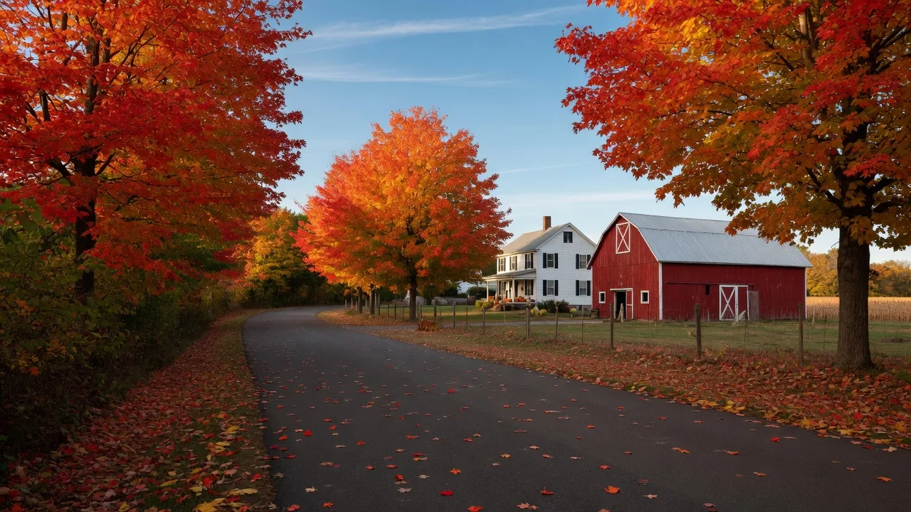 Mid-October in Northeast Ohio: Peak Fall Foliage, Oktoberfest & Buying a Home in Medina, Ohio
