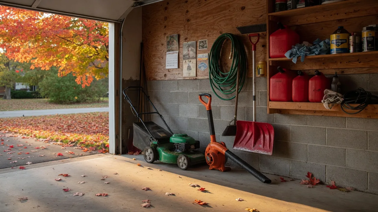 Storing Your Lawn Mower and Outdoor Power Equipment for Winter: A Michigan Homeowner's Late-October Guide