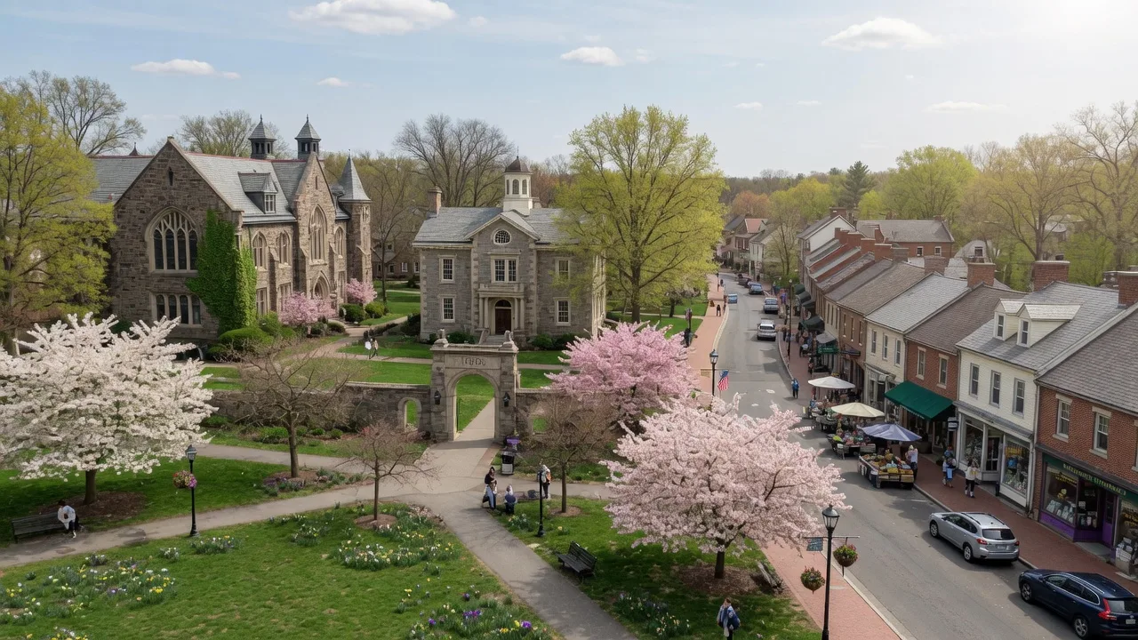 Swarthmore restaurants and shops