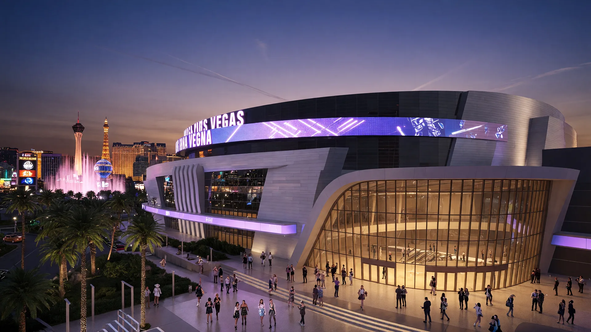 T-Mobile Arena in Las Vegas hosting MANA live on the Vivir Sin Aire Tour