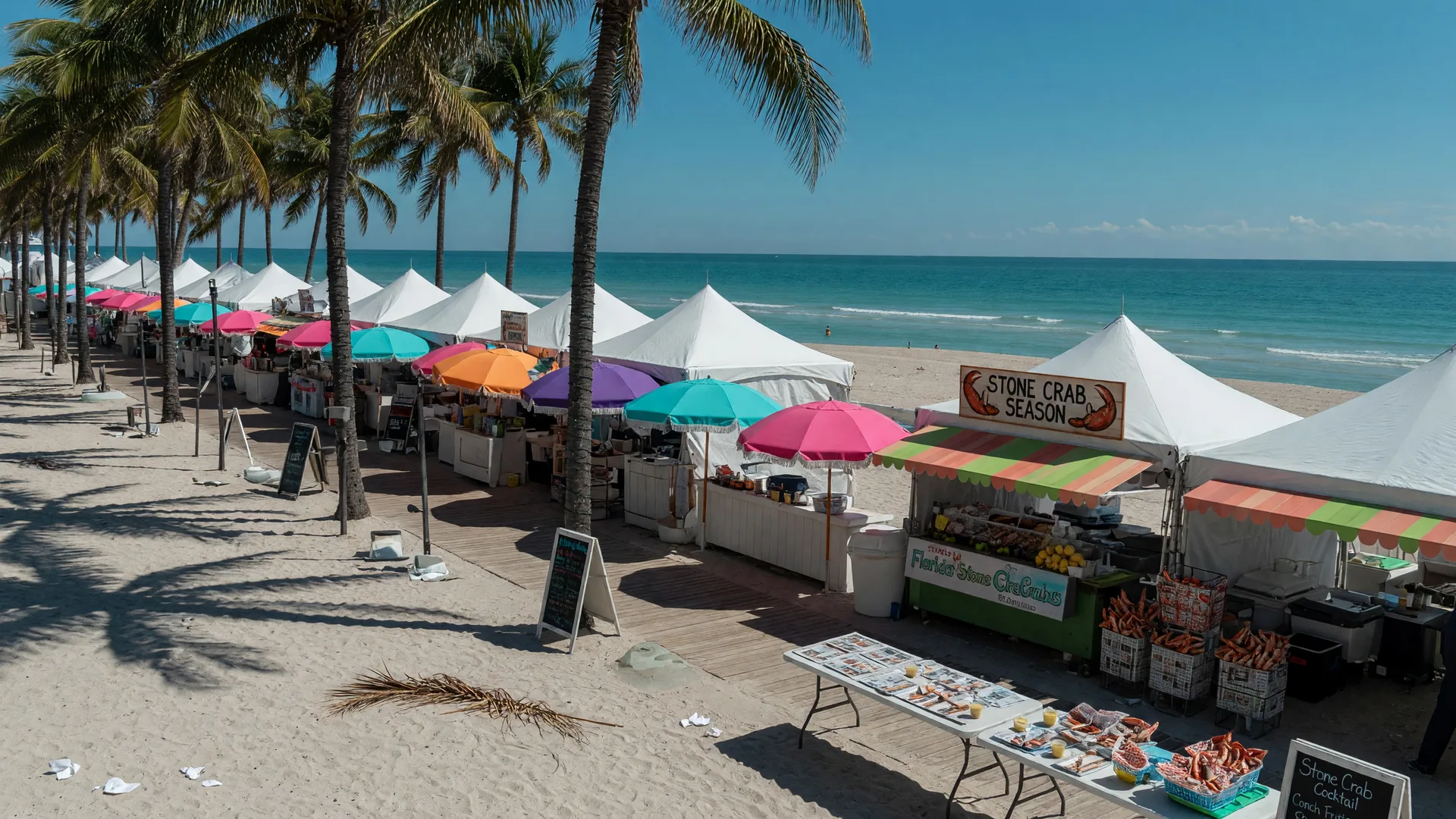 Header image for "The South Beach Seafood Festival Closes With a Seafood Slam on the Sand"