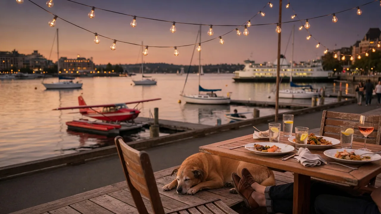 Where Can I Take My Dog for Dinner on a Patio in Victoria, BC?