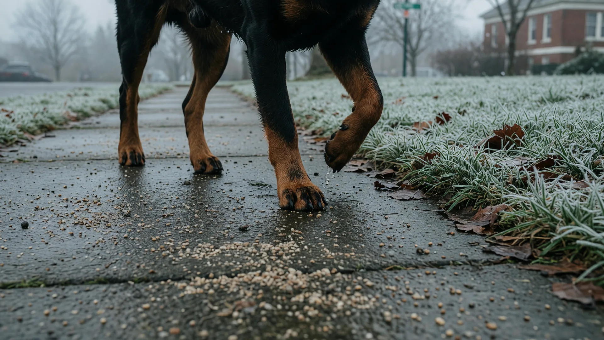 How Do I Protect My Dog's Paws in a Victoria Winter?