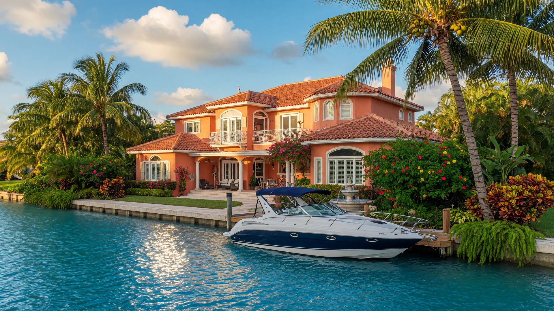 Cape Coral neighborhood in Southwest Florida