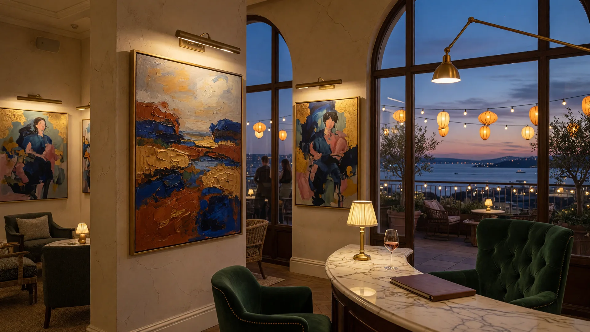 The Art Ovation Hotel's Fall Exhibition Cycle: Echoes of Yesterday & My Favorite Downtown Arts Evening