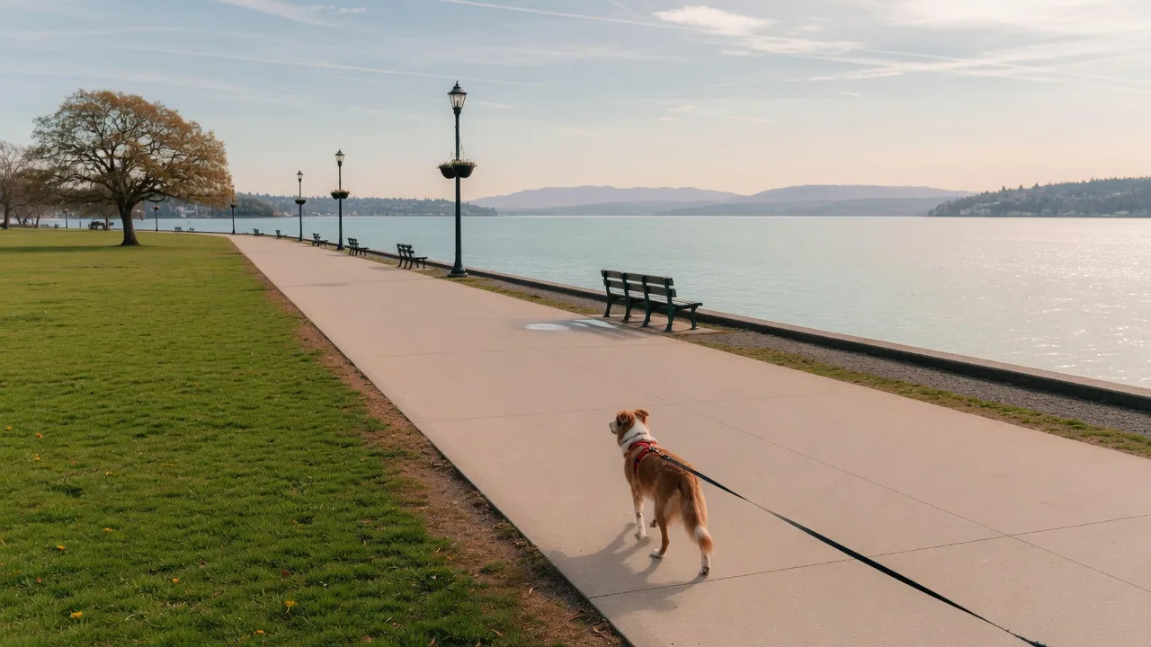 What Are the Best Paved Trails for Dog Walks With a Stroller in Victoria?