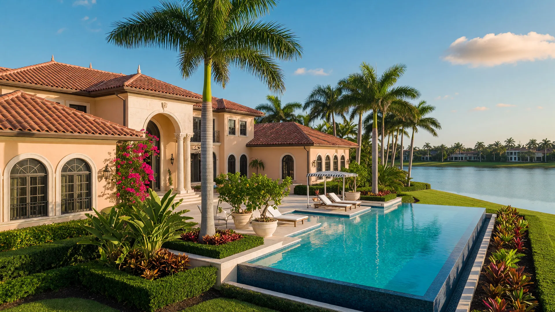 Luxury lakefront villa at 878 Vistana Circle, Naples Florida