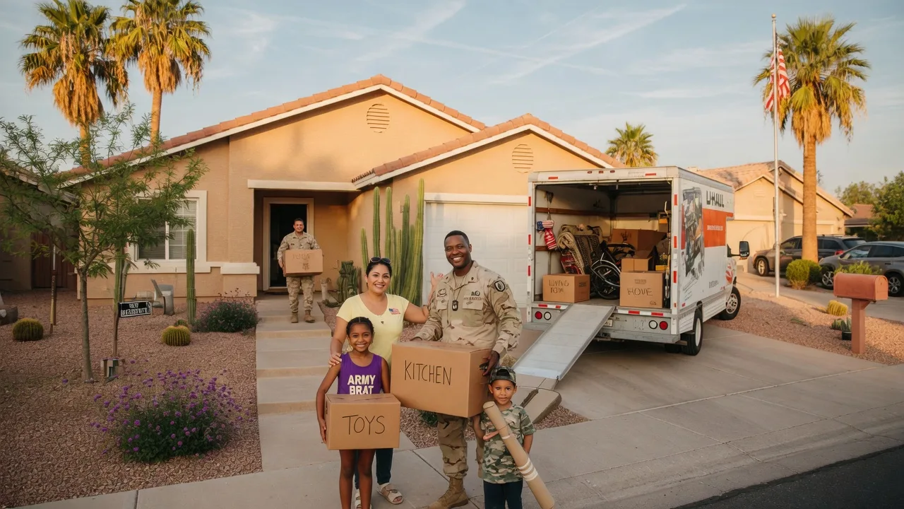 Peak PCS Season: Military Relocation Guide for Luke AFB & Arizona Home Buying