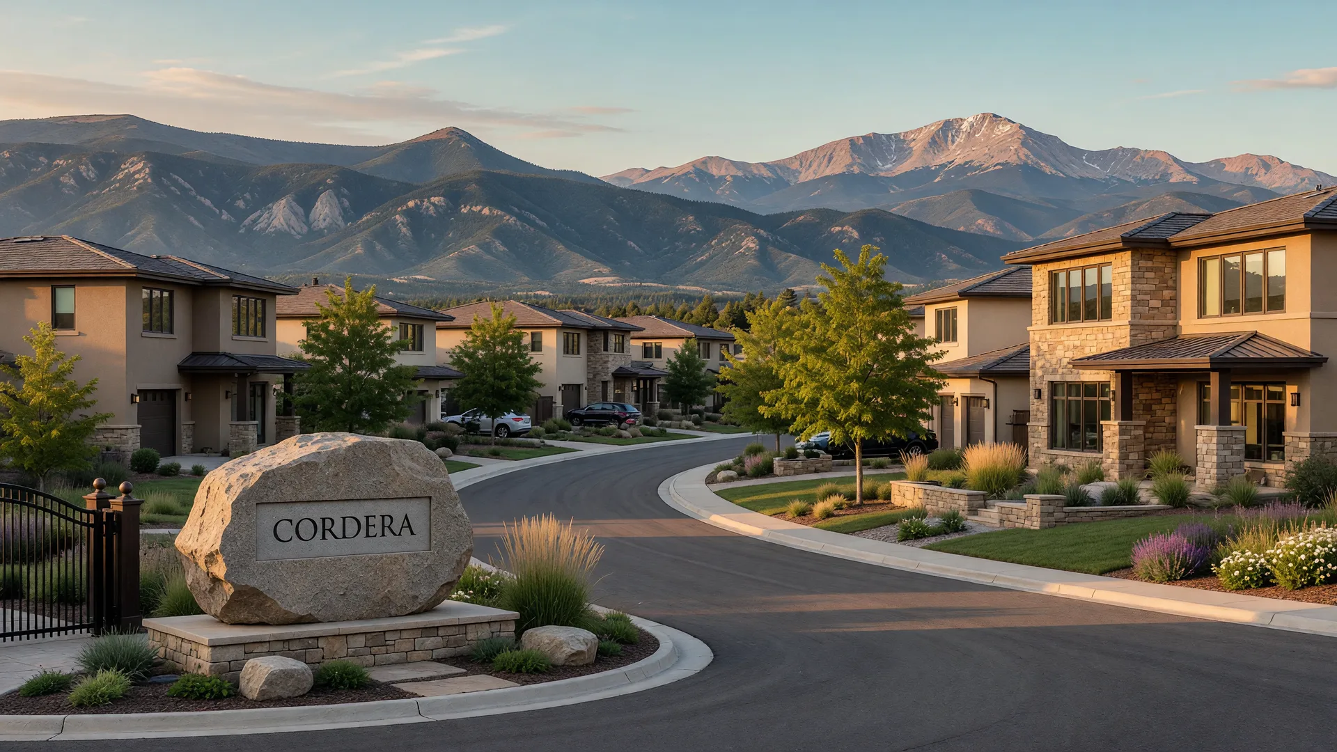 Cordera neighborhood in Colorado Springs
