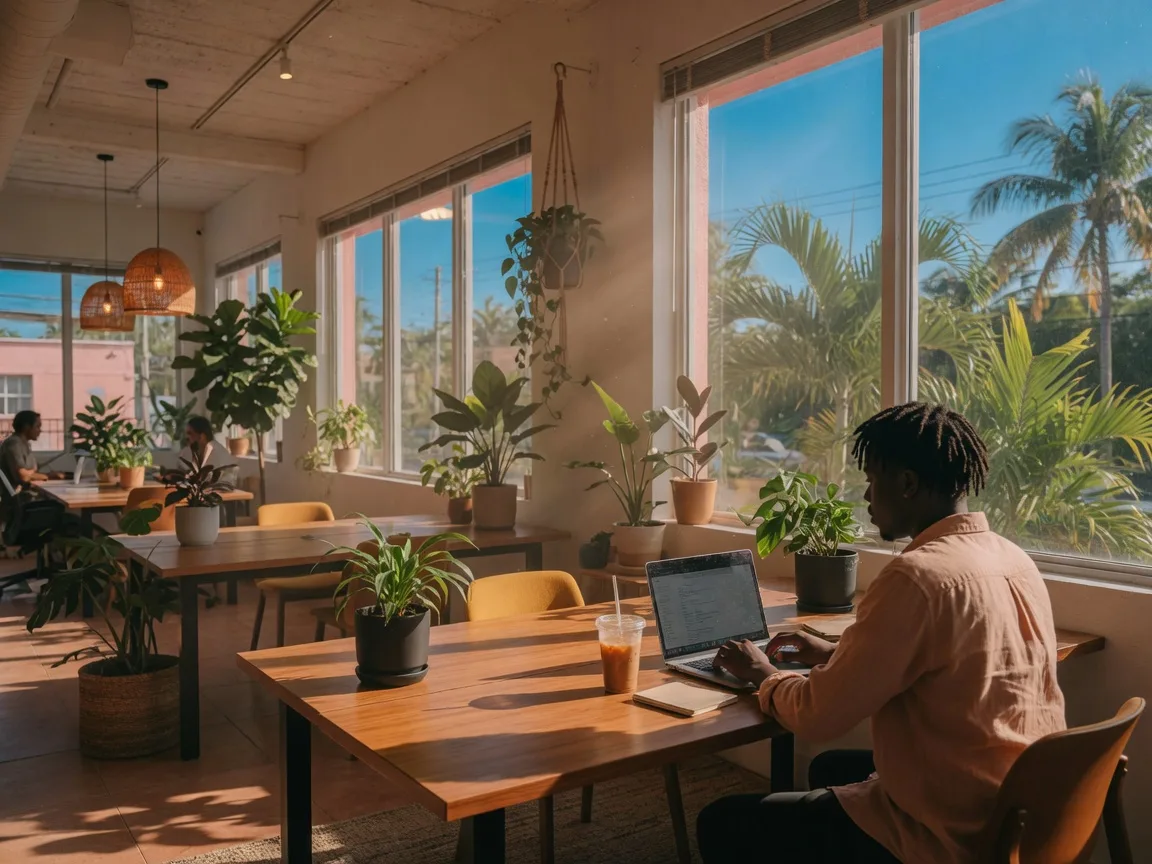 Working Remotely in Davie FL: Internet, Coworking Spaces, and Tips for Digital Nomads