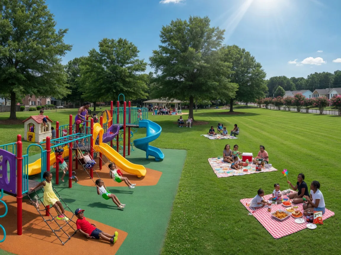 Grayson Community Park and the county's big green spaces put playgrounds, trails, and ballfields steps from the newest subdivisions.