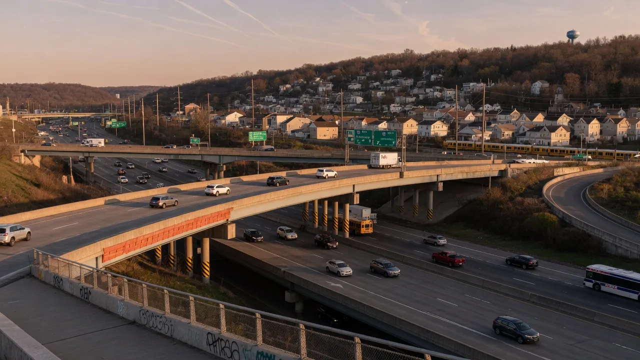 Highway access near Conshohocken