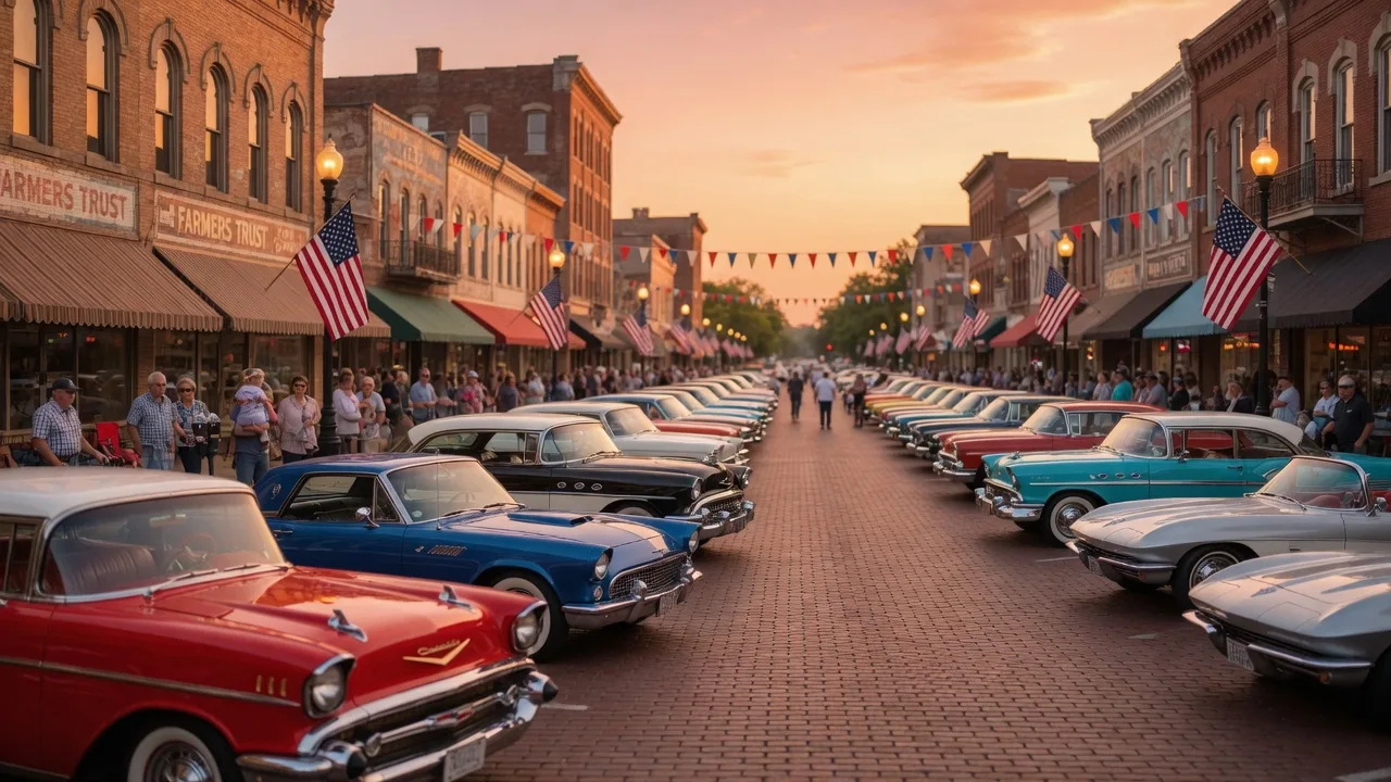 Teaser graphic for Back to the Bricks 2026: Flint's Biggest Car Cruise Returns to Downtown Flint