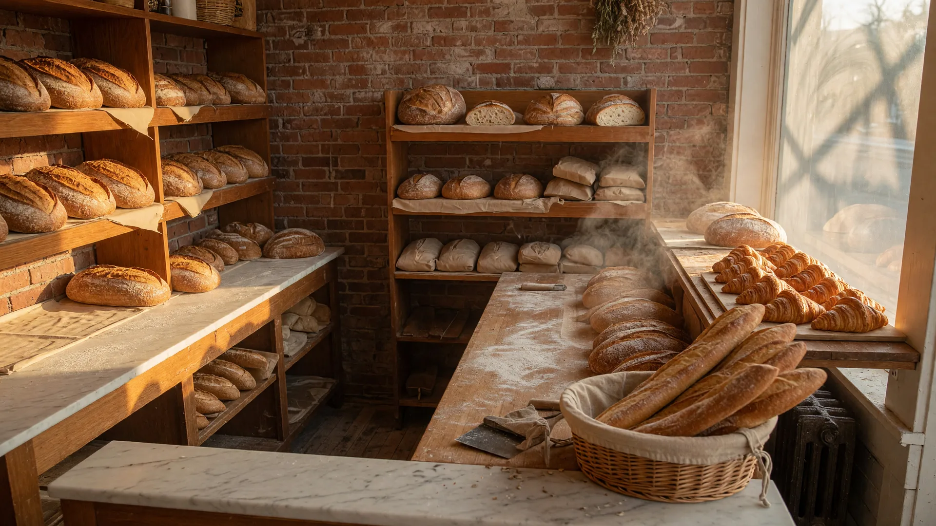 Interior of Grace & Butter Bakery in Lapeer