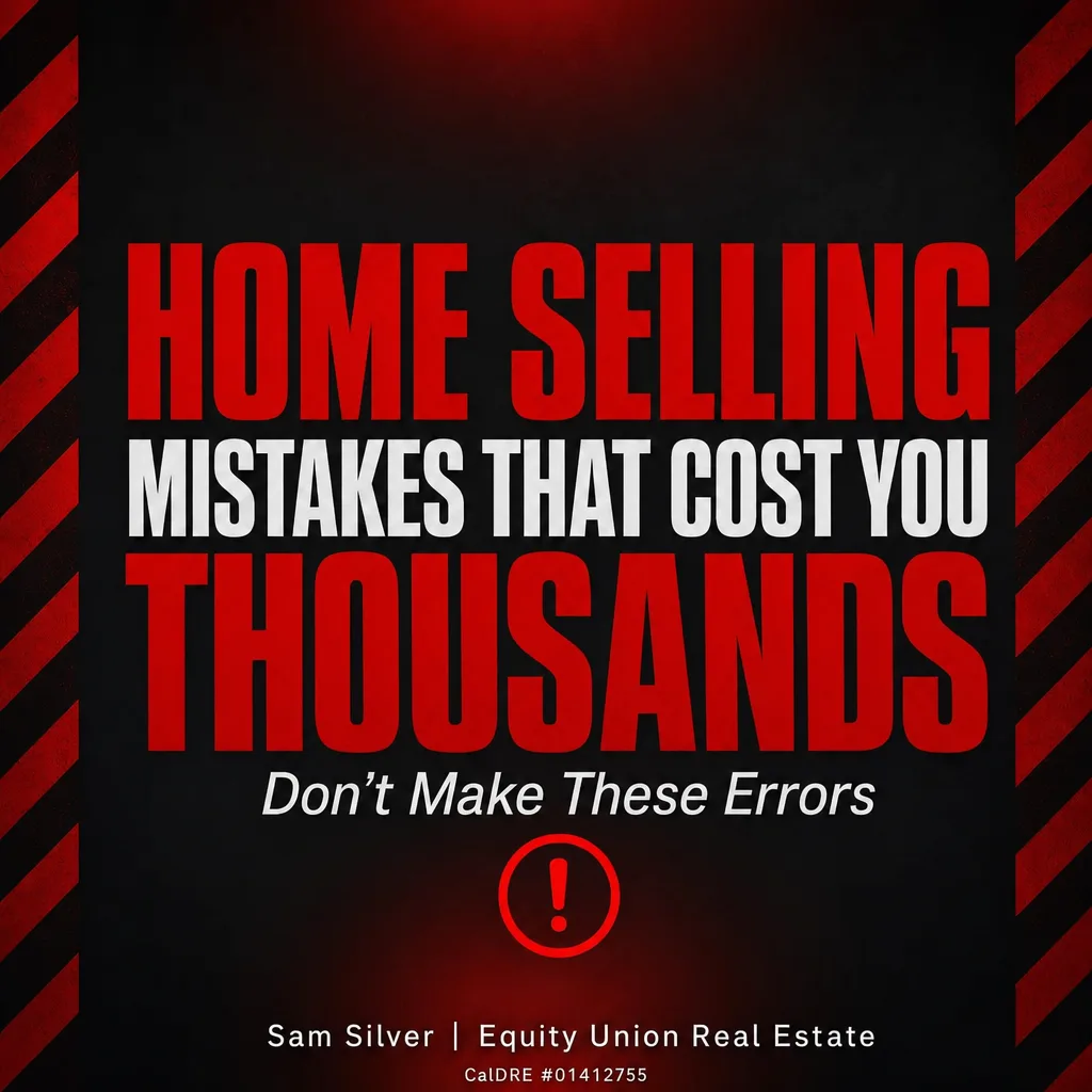 Home selling mistakes guide with CalDRE license number for Santa Clarita home sellers