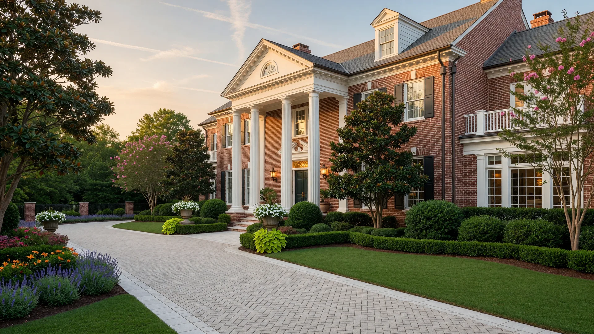 Luxury estate home in Charlotte, North Carolina