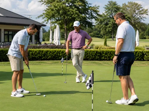 Putting and golf-practice area at Four Seasons at Murrieta