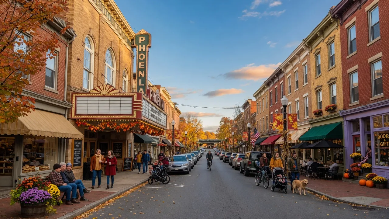 Phoenixville restaurants and shops