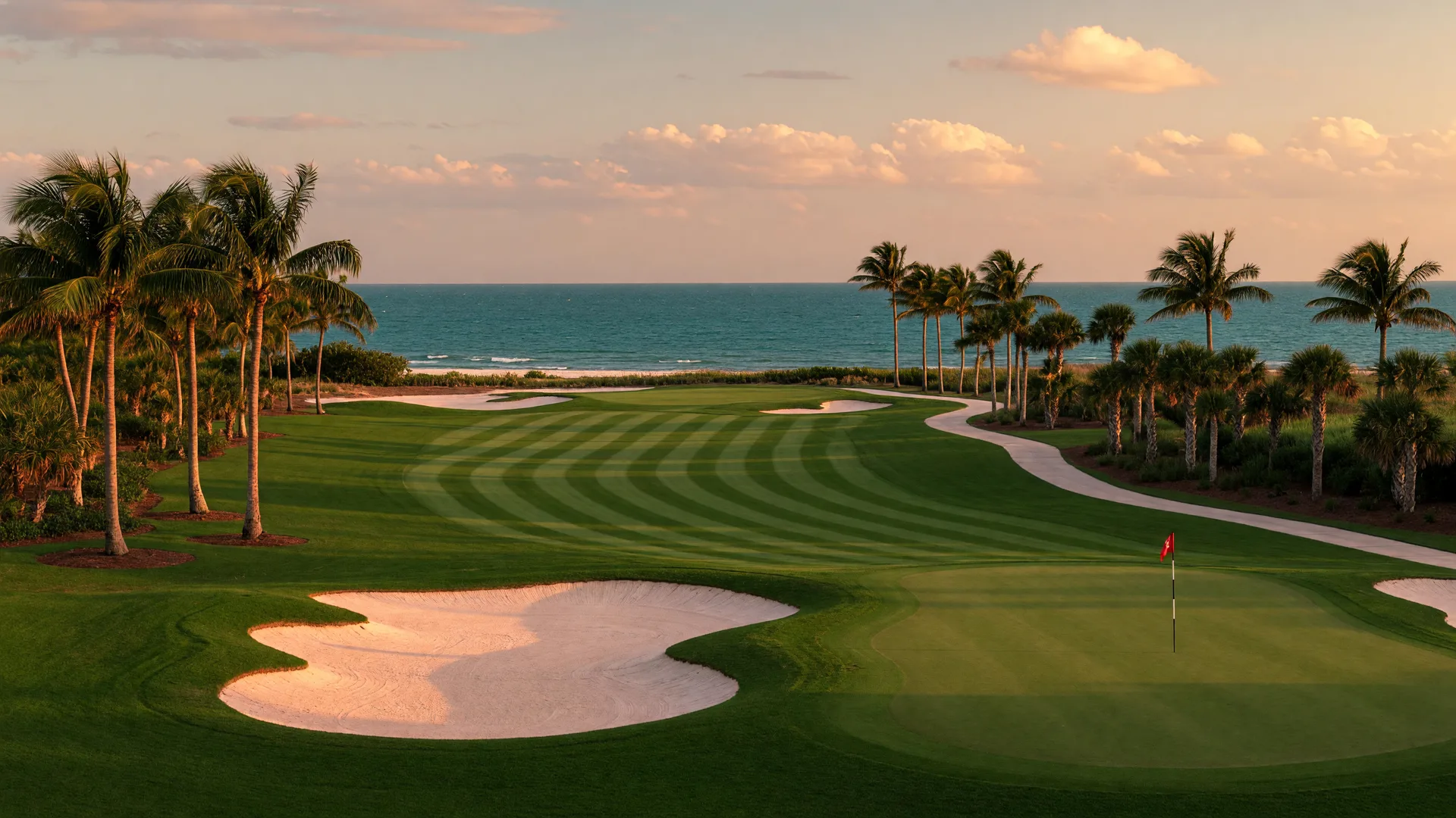 Golf courses along Florida's Gulf Coast