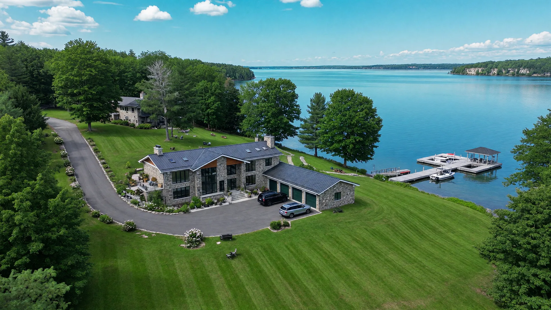 2515 Quabbin Road - Waterfront Luxury Home in City North of 401, Kingston